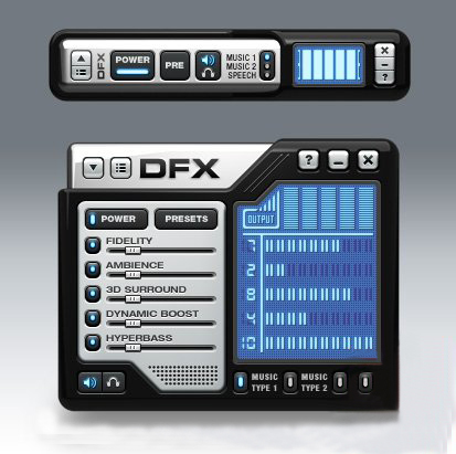 DFX Audio Enhancer for Windows Media Player 9.3